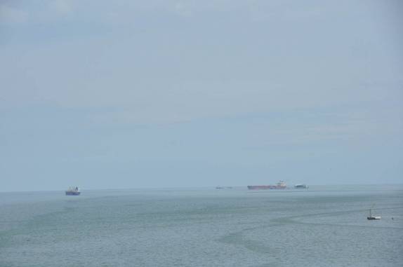 Lago de Maracibo, o maior do continente,  importante região produtora de petróleo na Venezuela